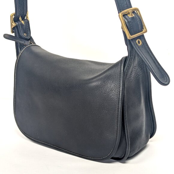 COACH Handmade Vintage Patricia‘s Legacy Bag Black Leather - Picture 1 of 15